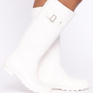 Fashion Nova rain boots